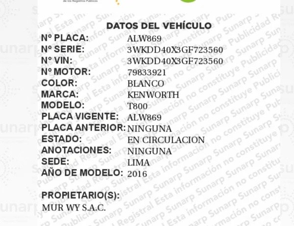 Imagen del Vehículo