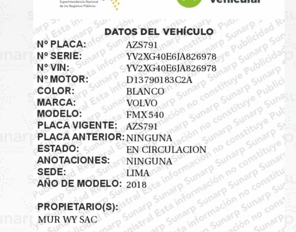 Imagen del Vehículo